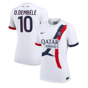 Paris Saint-Germain Ousmane Dembele #10 Dámské Venkovní Dres 2024-25 Krátký Rukáv